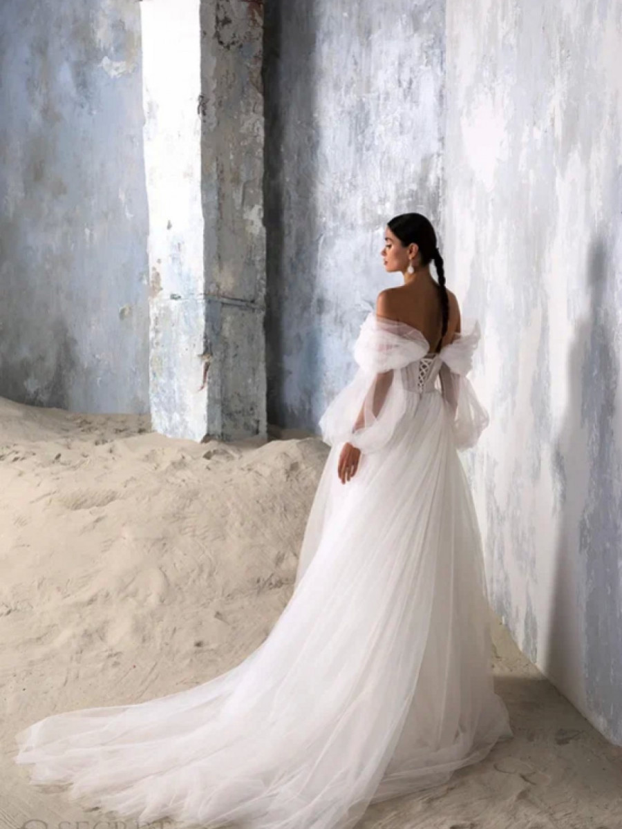 Свадебное платье Клоди прокат Dominik