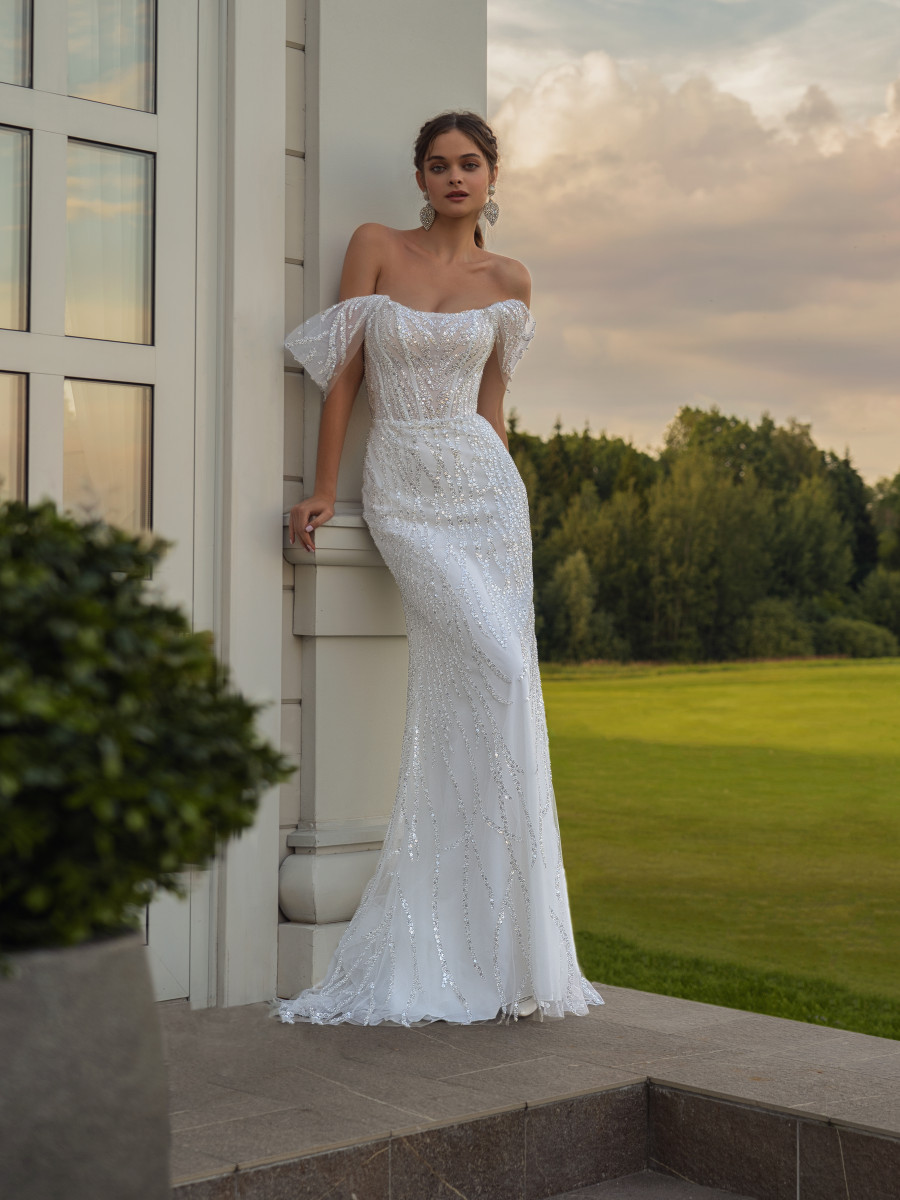 Свадебное платье Земфира прокат Dominik