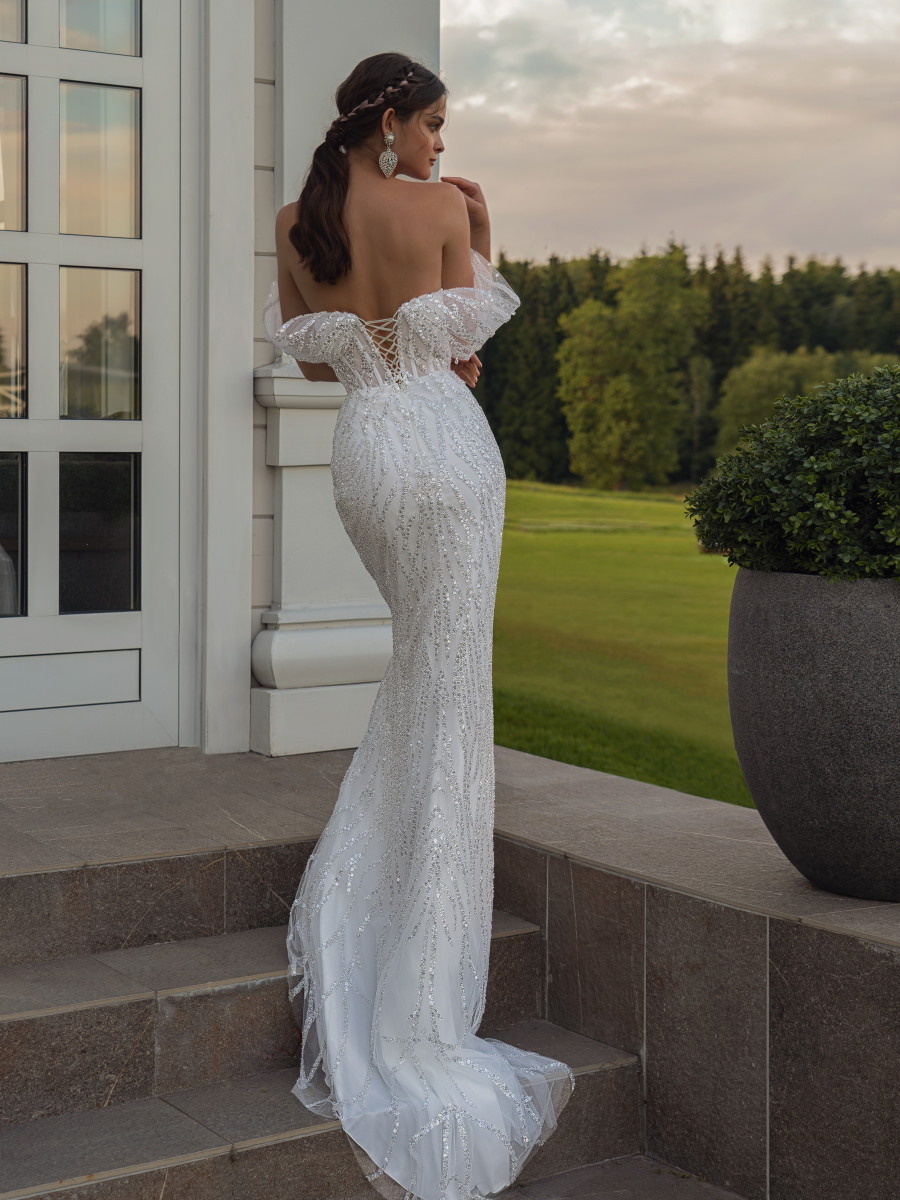 Свадебное платье Земфира прокат Dominik